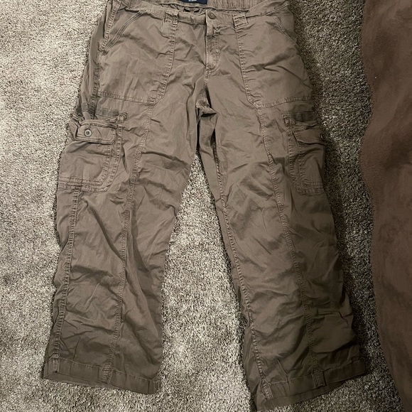 Dark brown cargos - Picture 1 of 2